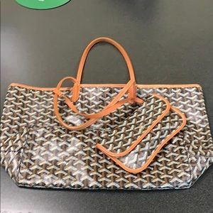 GOYARD brown / black tote